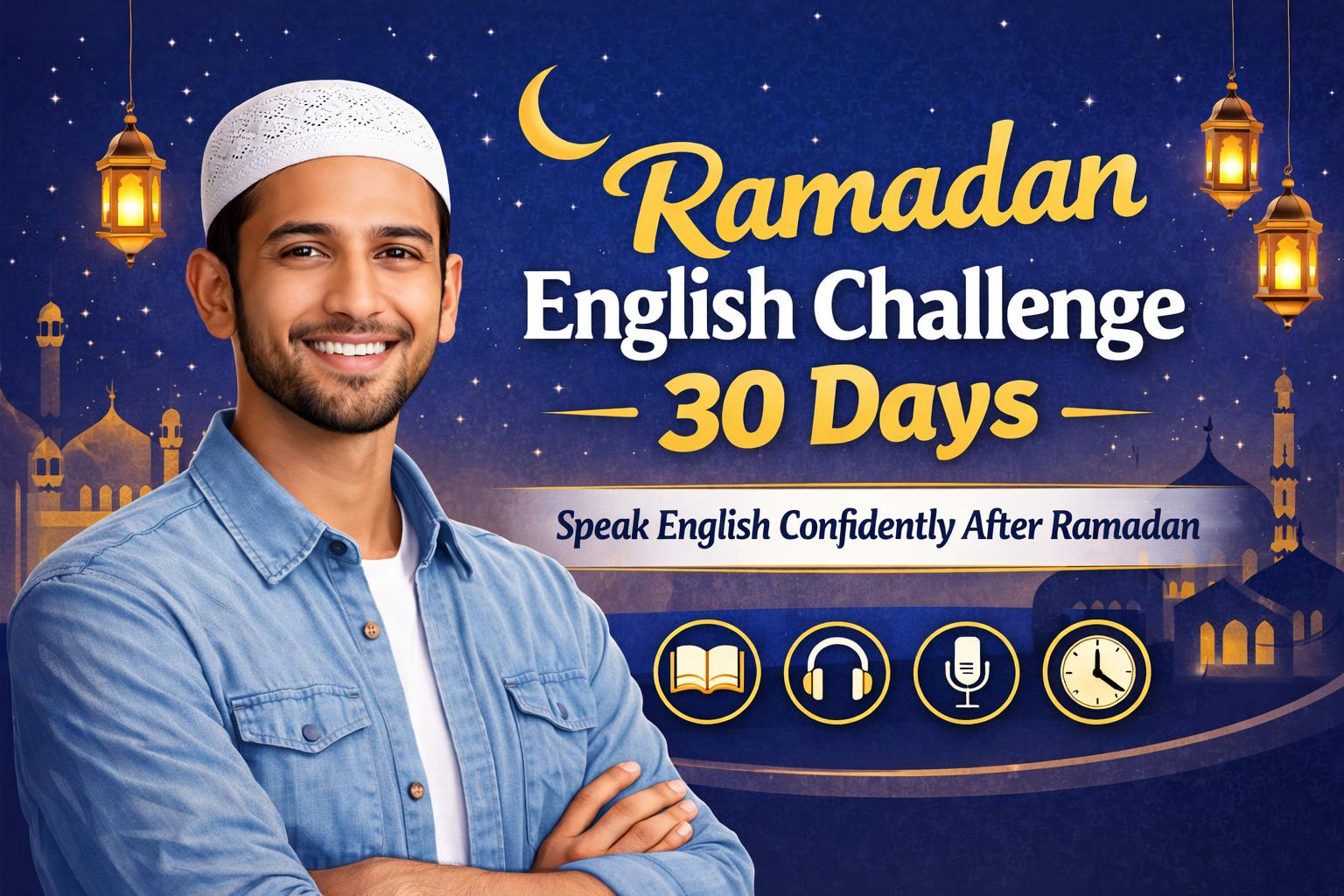 Ramadan English Challenge – 30 Days to Speak English Confidently